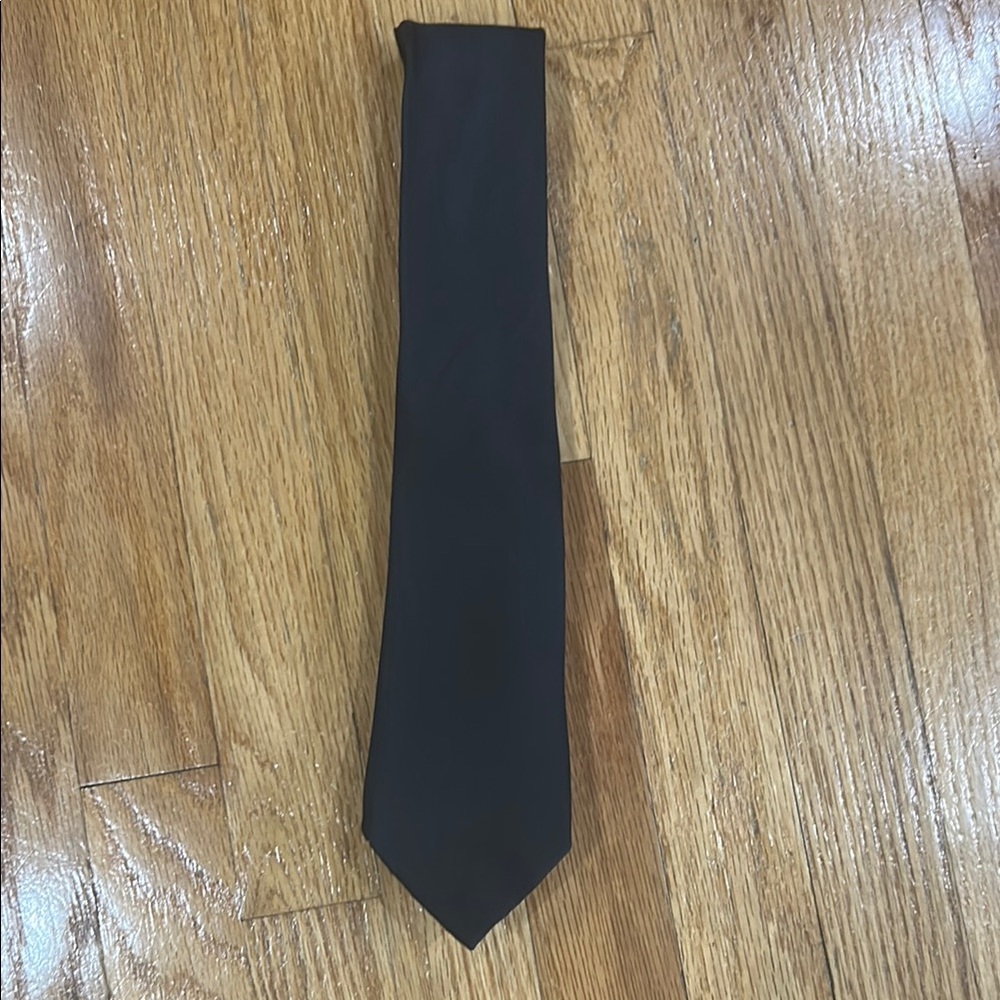 Croft & Barrow Sleek Black Tie